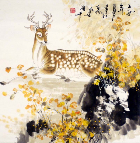 Jagdszene - von Hong Chen - hongchen001
