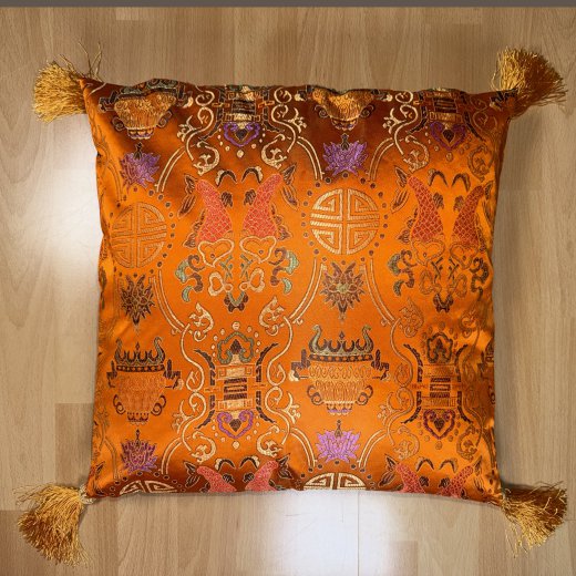 Kissenhülle Glück und Reichtum verschiedene Farben