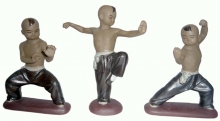 Keramikfiguren Shaolinkinder - FIG013