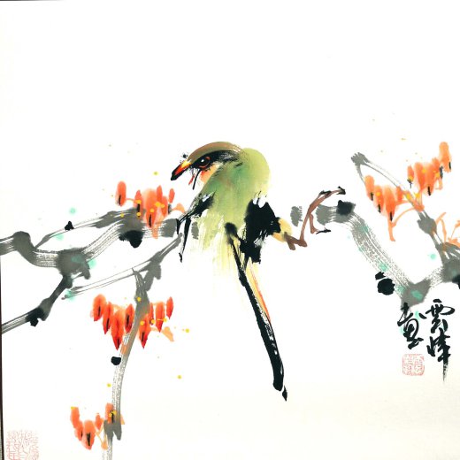 Wohlschmeckende Früchte - Aquarell von Wu Yun Feng - wuyun035