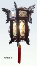 China Leuchte aus Holz Gr. M - lamp009