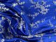 China Seidenstoff Kirschblüte blau - Meterware - SKI17
