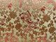 Seidenstoff Drache rot / beige - Meterware - SED01