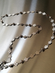 Halskette massiv Sterlingsilber 925 Gewicht ca.3,8 g H02 - H02
