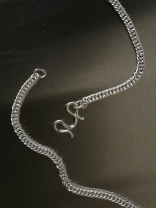 Halskette massiv Sterlingsilber 925 Gewicht ca.13 g H01
