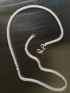 Halskette massiv Sterlingsilber 925 Gewicht ca.13 g H01 - H01
