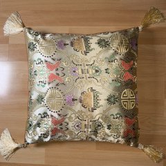 Kissenhülle Glück und Reichtum verschiedene Farben