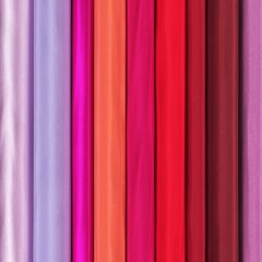 Crepe Satin Seide uni 16 Mommé - rot Meterware