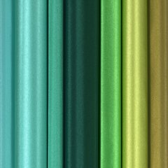 Crepe Satin Seide uni 16 Mommé - gelbgrün