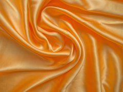 Crepe Satin Seide uni 16 Momme - apricot