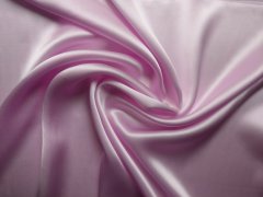 Crepe Satin Seide uni 16 Mommé - hellpink Meterware