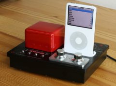 QINPU Mini HiFi Verstärker mit I-Pod Dockingstation und UKW