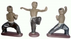 Keramikfiguren Shaolinkinder