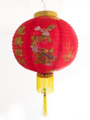 4 China Lampions Drache 40 cm